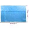 vidaXL Pool Cover Blue 488x244 cm PE
