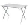 Campart Travel Camping Roll-Up Table Texas Aluminium 110x70x70 cm