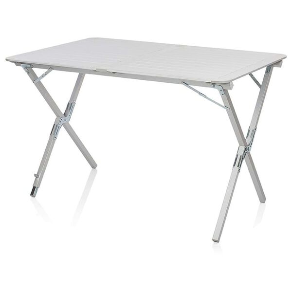Campart Travel Camping Roll-Up Table Texas Aluminium 110x70x70 cm