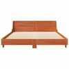 vidaXL Bed Frame without Mattress Wax Brown 140x190 cm Solid Wood Pine