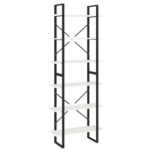 vidaXL High Cabinet White 80x30x210 cm Solid Pine Wood