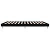 vidaXL Bed Frame without Mattress Black 140x200 cm Engineered Wood
