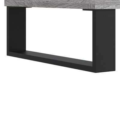 vidaXL Highboard Grey Sonoma 40x36x110 cm Engineered Wood