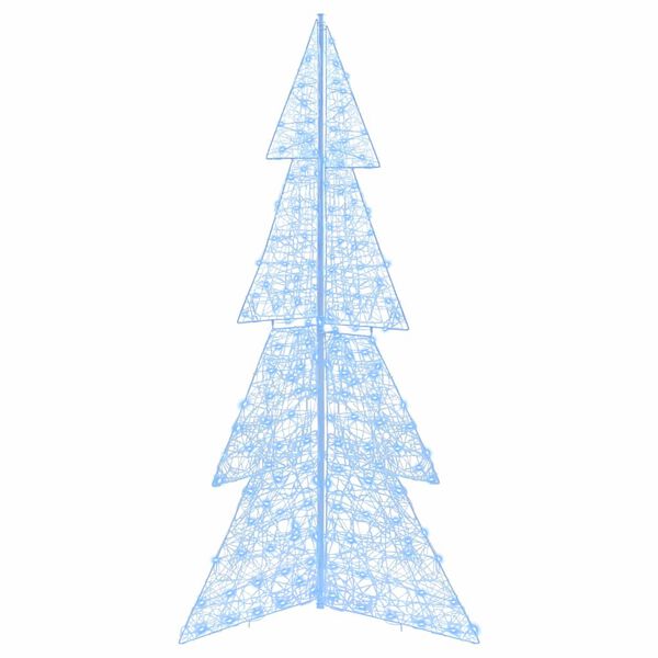 vidaXL Christmas Tree with 240 LEDs Cold White 180 cm Acrylic