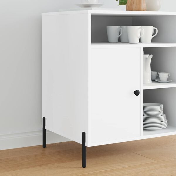 vidaXL Furniture Feet 2 pcs Black 0 Iron