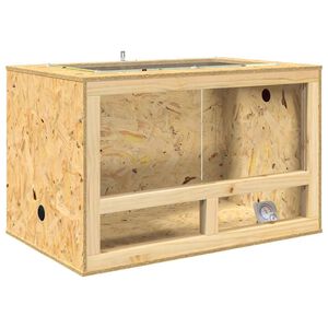 vidaXL Terrarium Brown 80 x 50 x 50 cm OSB