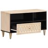 vidaXL TV Cabinet 80x33x46 cm Solid Wood Mango