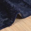 vidaXL Shaggy Rug High Pile NAVARRA Navy 60x100 cm Polyester