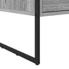 vidaXL Coffee Table Grey Sonoma 100 x 46 x 40 cm Engineered Wood