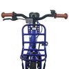 vidaXL Kids Bike 18'' for 5-7 Years Old Dark Blue