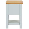 vidaXL Nightstand 36x30x47 cm Solid Oak Wood
