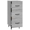vidaXL Sideboard Grey Sonoma 34.5x34x90 cm Engineered Wood