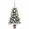 vidaXL Christmas Tree with 150 LEDs with Stand Green 65 cm PE
