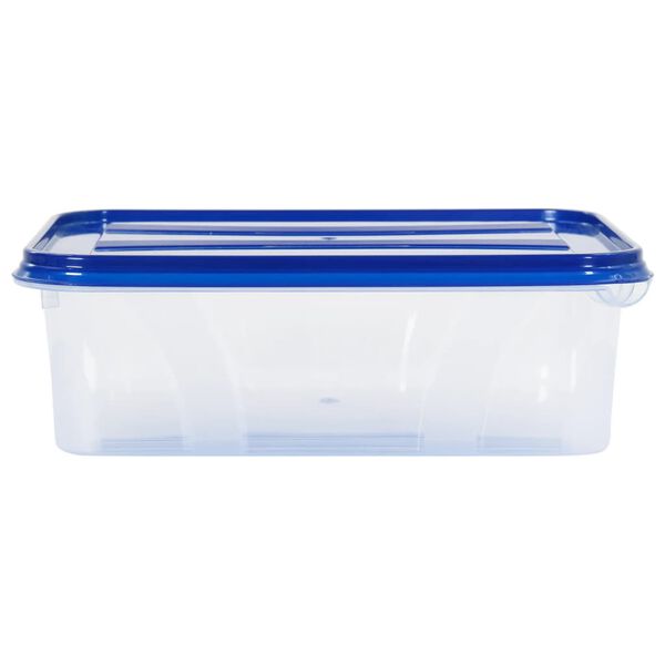 vidaXL Food Storage Containers with Lids 5 pcs PP