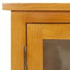 vidaXL TV Cabinet 120x35x48 cm Solid Oak Wood