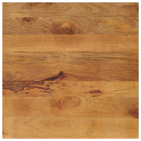 vidaXL Table Top 70x70x2.5 cm Square Solid Wood Mango