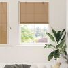 vidaXL Roller Blind with Curtains Manual Brown 120 x 160 cm Bamboo