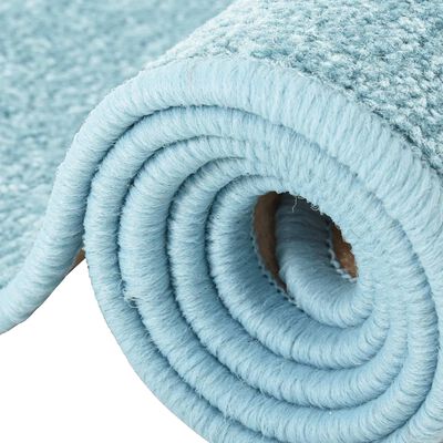 vidaXL Bed Carpets Shaggy High Pile 3 pcs Turquoise