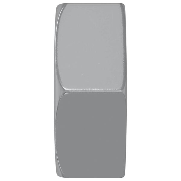 vidaXL Hex Nut 2 pcs Silver M6 Metal