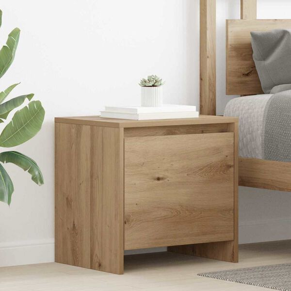 vidaXL Bedside Cabinet Artisan Oak 45 x 34 x 44.5 cm Engineered Wood