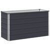 vidaXL Raised Garden Bed Anthracite 100 x 40 x 55 cm cold-rolled steel