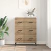 vidaXL Sideboard with Drawer Artisan Oak 69.5 x 34 x 90 cm