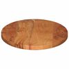 vidaXL Table Top 120x60x3.8 cm Oval Solid Wood Acacia