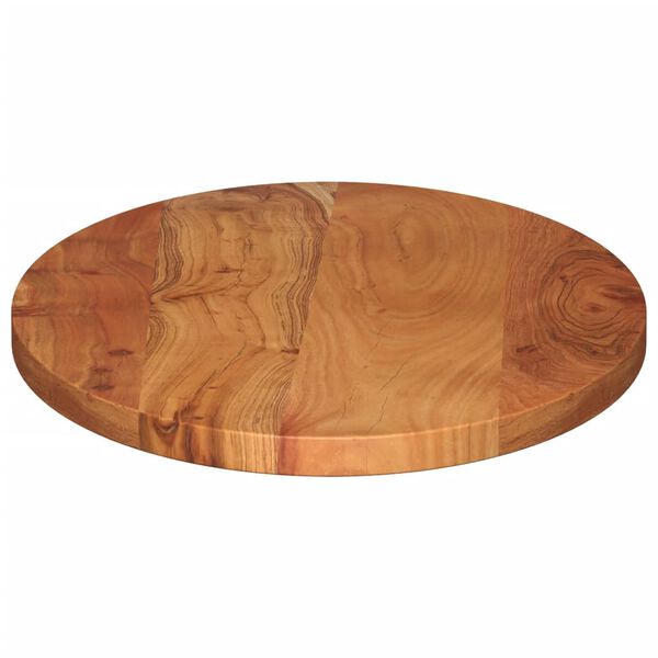 vidaXL Table Top 120x60x3.8 cm Oval Solid Wood Acacia