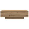 vidaXL Coffee Table Artisan Oak 100x49.5x31 cm Engineered Wood