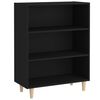 vidaXL Sideboard Black 69.5x32.5x90 cm Engineered Wood