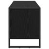 vidaXL Shoe Cabinet Black Oak 100 x 35 x 44 cm Engineered Wood