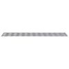 vidaXL Stair Tread Rectangular 4 pcs Silver 90 x 20 cm Aluminium
