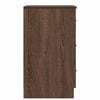 vidaXL Bedside Cabinet Brown oak 38 x 38 x 66 cm Engineered wood