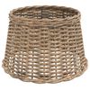 vidaXL Ceiling Lamp Shade Brown &Oslash;45x28 cm Wicker
