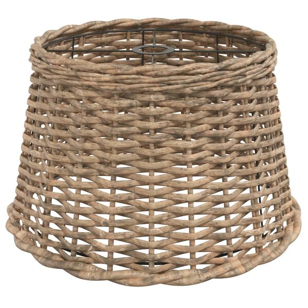 vidaXL Ceiling Lamp Shade Brown &Oslash;45x28 cm Wicker