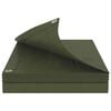 vidaXL Tarpaulin with Eyelets Green 4 x 8 m 90 gsm PE