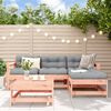 vidaXL 5 Piece Garden Lounge Set Solid Wood Douglas