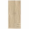 vidaXL Wardrobe Sonoma Oak 80x52x180 cm Engineered Wood