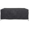 vidaXL Furniture Cover Plain Black 200 x 200 x 90 cm 420D