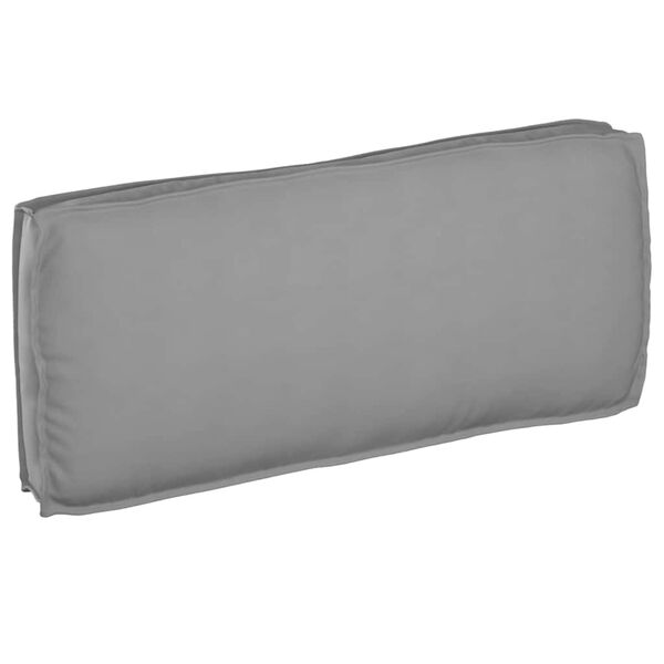 vidaXL Cushion Grey 120 x 50 x 12 cm Oxford Fabric