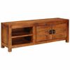 vidaXL TV Cabinet Brown 110 x 30 x 40 cm Solid mango wood