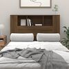 vidaXL Headboard Cabinet Brown Oak 120x18.5x102.5 cm