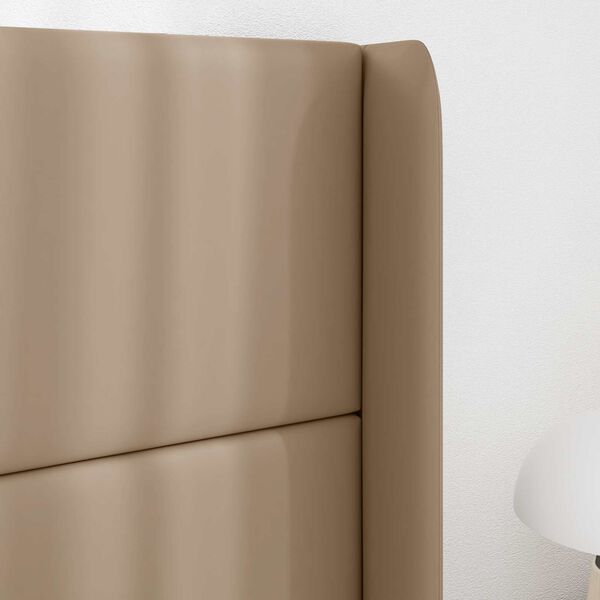vidaXL Headboard Ear Brown 80 x 16 x 4 cm PVC