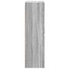 vidaXL Hanging Cabinet Grey Sonoma 30 x 29.5 x 100 cm Engineered Wood