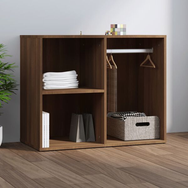 vidaXL Dressing Cabinet Brown Oak 80x40x65 cm Engineered Wood