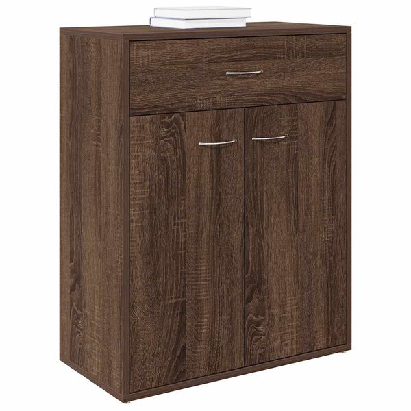 vidaXL Sideboard Brown Oak 60x30x75 cm Engineered Wood
