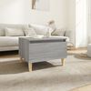 vidaXL Side Table Grey Sonoma 50x46x35 cm Engineered Wood