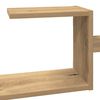 vidaXL Wall Shelf Artisian Oak 104x15x49 cm Engineered Wood
