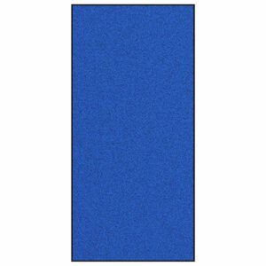 vidaXL Doormat Other Blue and Black 120 x 250 cm Polyamide and PVC