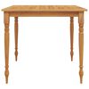 vidaXL Batavia Table 85x85x75 cm Solid Wood Teak